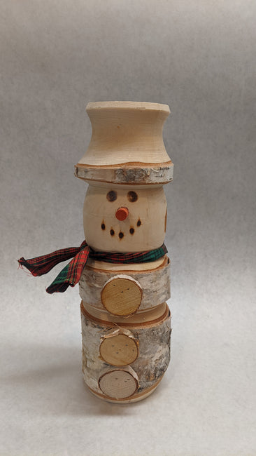 Wood Snowman - 11"