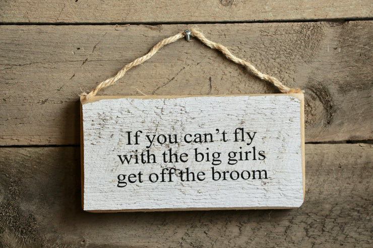 If you can't Fly